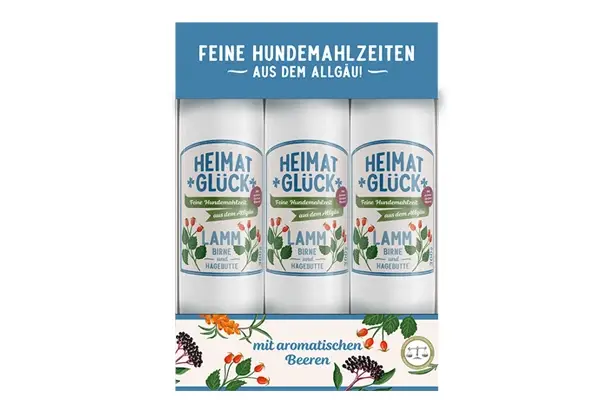 Heimatglück Lamm mit Birne und Hagebutte 300g quer